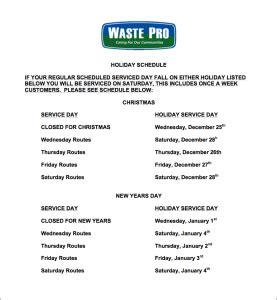 waste pro cape coral schedule|waste pro citrus county fl holiday schedule.